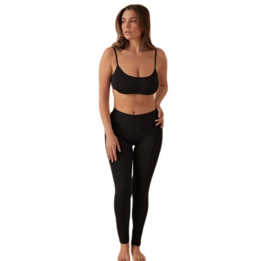 Plus Size Leggings in Warm Stretch Cotton by Jadea 4200 2
