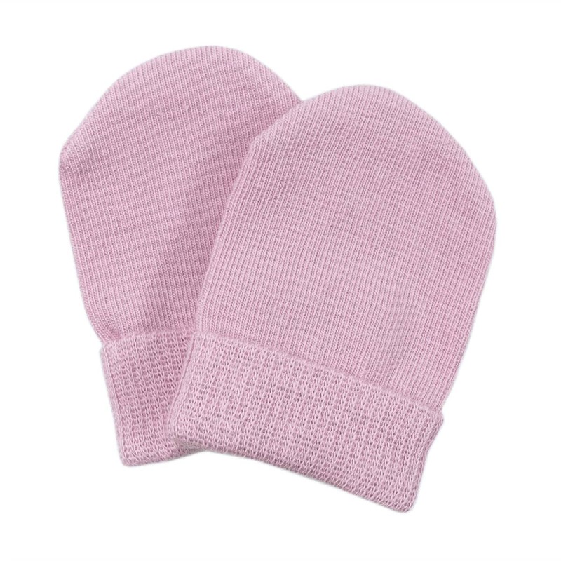 Newborn scratch mittens in warm cotton WSM001