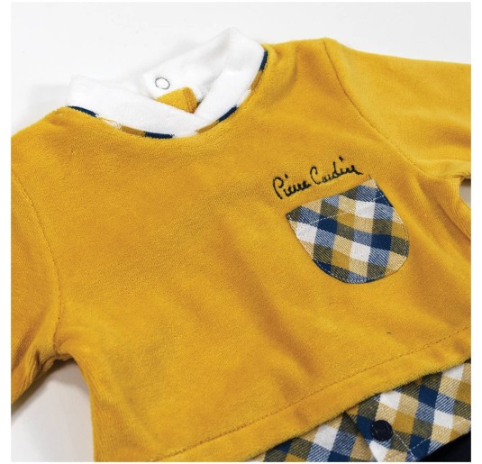 Tutina in ciniglia con taschino Pierre Cardin PCT578 2