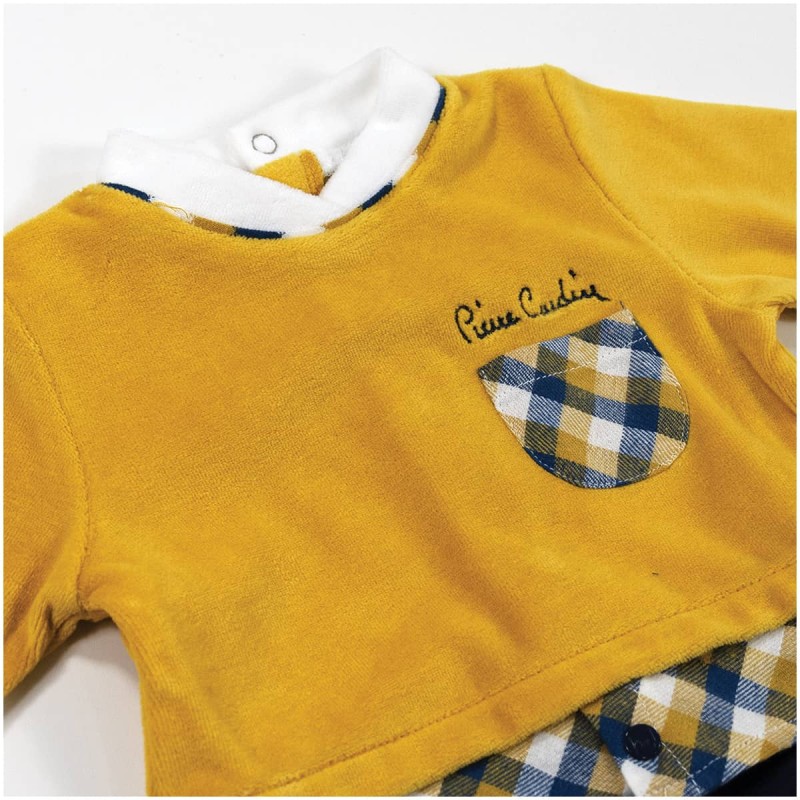 Tutina in ciniglia con taschino Pierre Cardin PCT578 Tutina in ciniglia con taschino Pierre Cardin PCT578