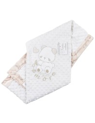 Bear - soft pile blanket for cot Nazareno Gabrielli NG4843PA