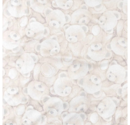 Bear - soft pile blanket for cot Nazareno Gabrielli NG4843PA 2