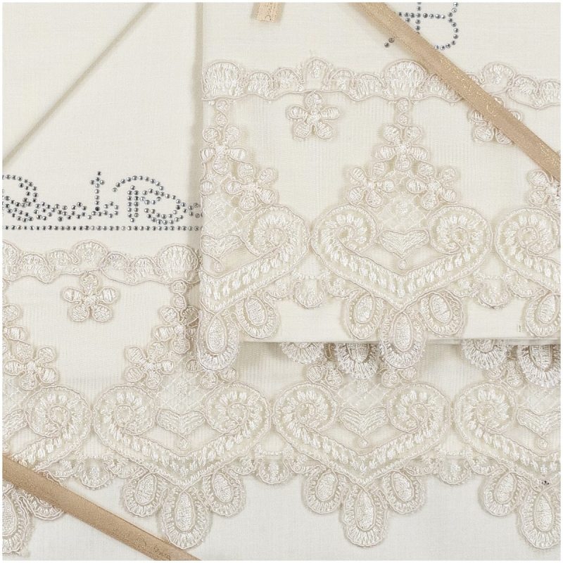 Lace - set lenzuola in puro cotone...