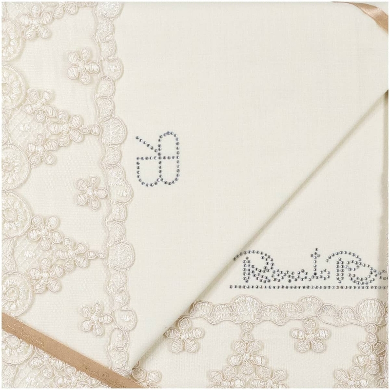 Lace - Pure Cotton Sheet Set with...