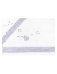 Cot bed sheet set flannel 3 pieces FLL920
