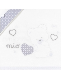 Set lenzuola in flanella per lettino Mio Piccolo FLL920