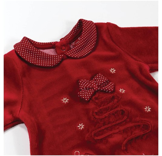 Christmas Chenille romper by Pierre Cardin PCTN199 2