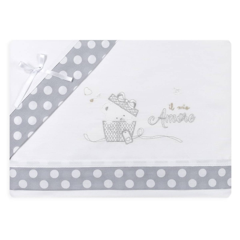 Il mio Amore - Maxi cradle sheet set next to me NXT954GR