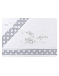 Il mio Amore - Maxi cradle sheet set next to me NXT954GR