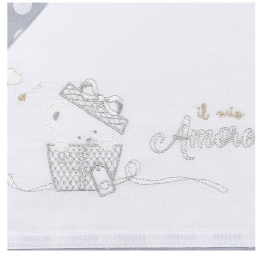 Il mio Amore - Maxi cradle sheet set next to me NXT954GR 2
