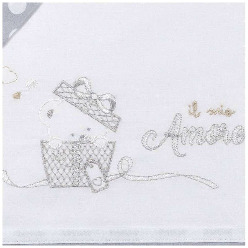 Il mio Amore - Maxi cradle sheet set next to me NXT954GR