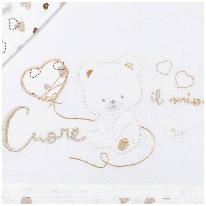 Cradle Pram sheet set by Mio Piccolo... Cradle Pram sheet set by Mio Piccolo...