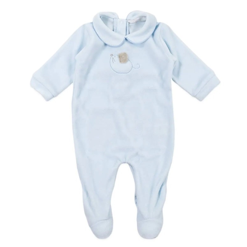 Topino - Coordinato bauletto corredino neonato ciniglia Coccode' C60700AZ