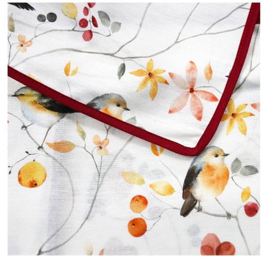 Little Birds - tablecloth pure cotton Corredo Italiano 2