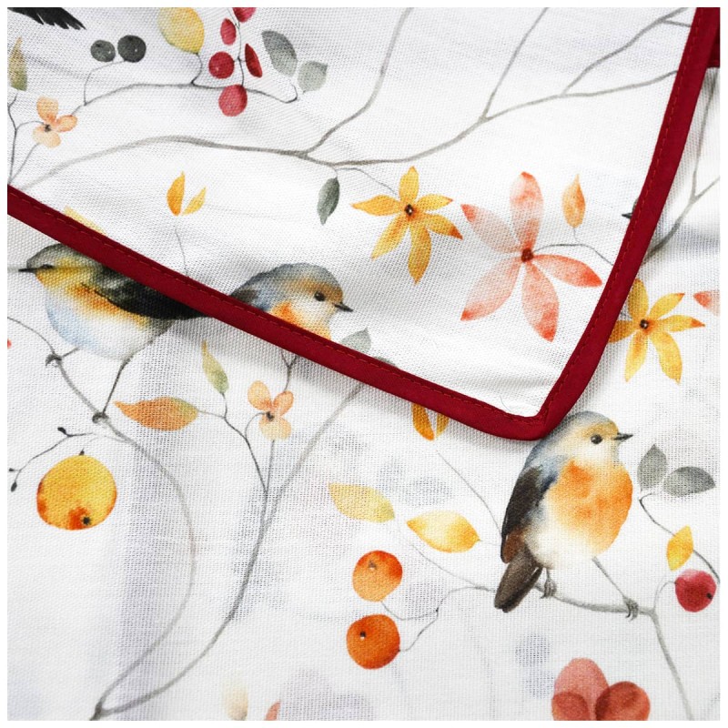 Little Birds - tablecloth pure cotton Corredo Italiano
