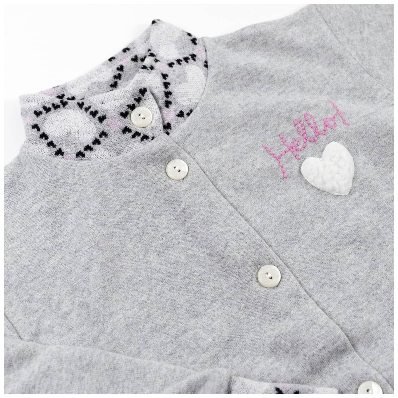 Vestaglia bambina invenale Primero I14313GR