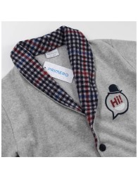 Winter dressing gown for boys Primero I14251GR