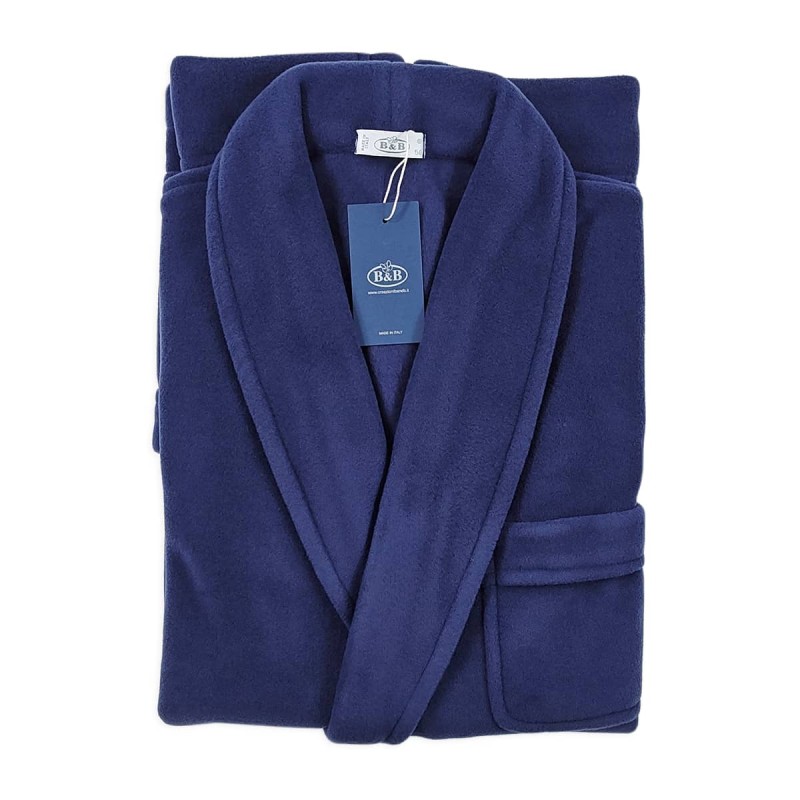 Helsinki - Winter smoking jacket in Soft Fleece by B&B