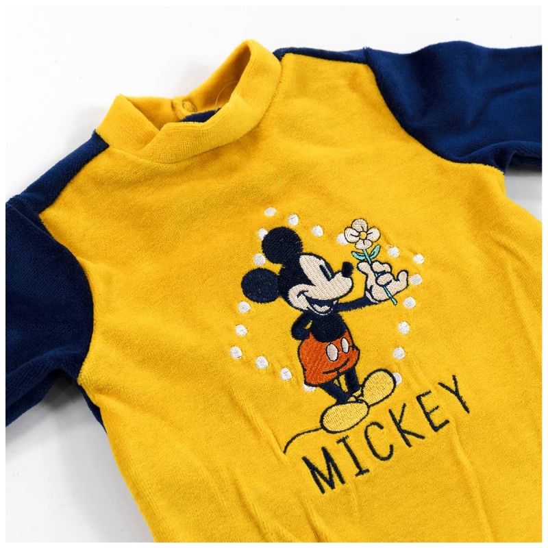 Topolino - Tutina girocollo in ciniglia Disney WD518230 Topolino - Tutina girocollo in ciniglia Disney WD518230