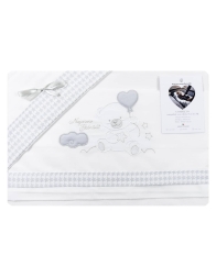 Set lenzuola maxiculla NEXT TO ME Nazareno Gabrielli NG301635 - Grigio