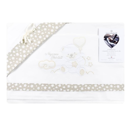 Set lenzuola maxiculla NEXT TO ME Nazareno Gabrielli NG301635 2