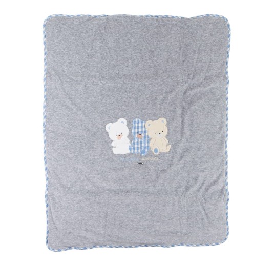Three Little Bears - Cuddly Chenille Blanket for Cradle Mio Piccolo MPC935 2
