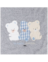 Three Little Bears - Cuddly Chenille Blanket for Cradle Mio Piccolo MPC935