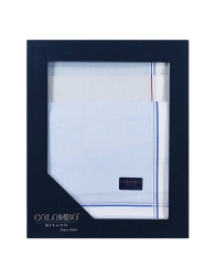 Confezione di 12 fazzoletti in puro cotone C5