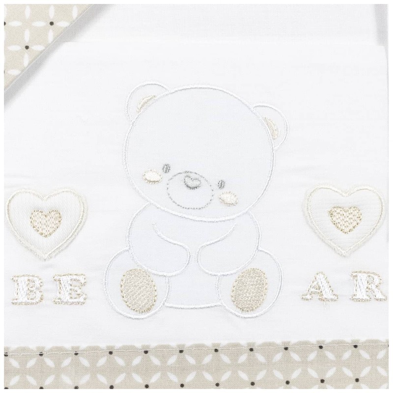 Maxi cradle sheet set next to me by Nazareno Gabrielli NG301637PA Maxi cradle sheet set next to me by Nazareno Gabrielli NG301637PA