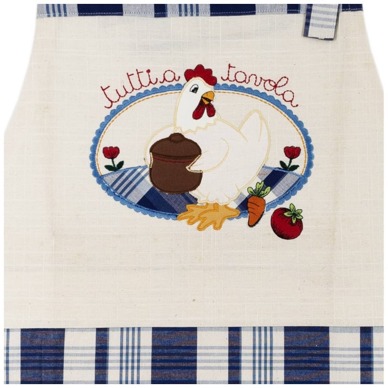 Gallinella - 3-piece embroidered...