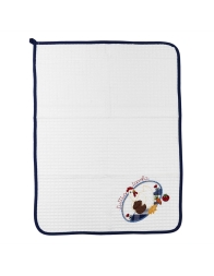 Gallinella - 3-piece embroidered kitchen set