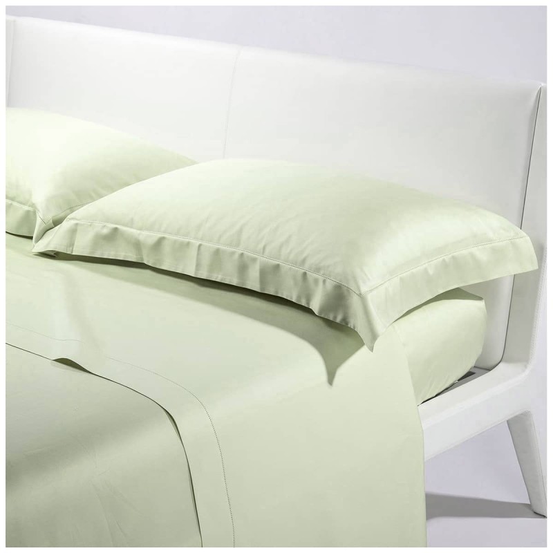 Satin - Double Bed Sheet Set in Cotton Satin by Corredo Italiano®