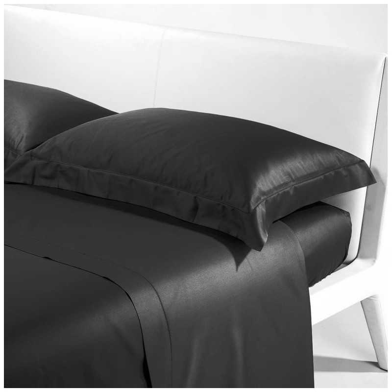 Satin - Double Bed Sheet Set in Cotton Satin by Corredo Italiano®