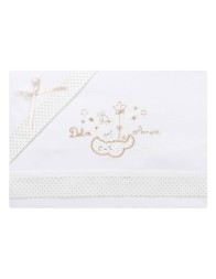 Cradle Pram sheet set by Mio Piccolo LC504BG