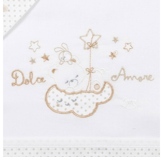 Cradle Pram sheet set by Mio Piccolo LC504BG 2