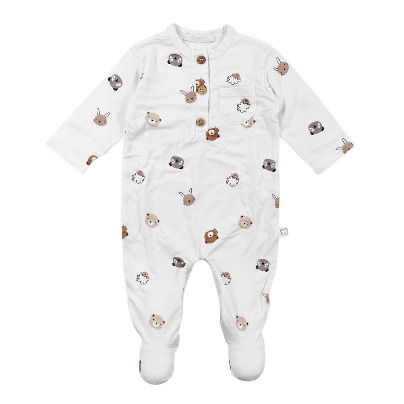 Caramel Friends - Bamboo Jersey Romper Coccodè C60038