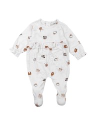 Tutina neonata in jersey di Bamboo Coccode' C60039