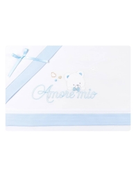 Amore mio - set lenzuola maxiculla next to me NXT960 - Azzurro