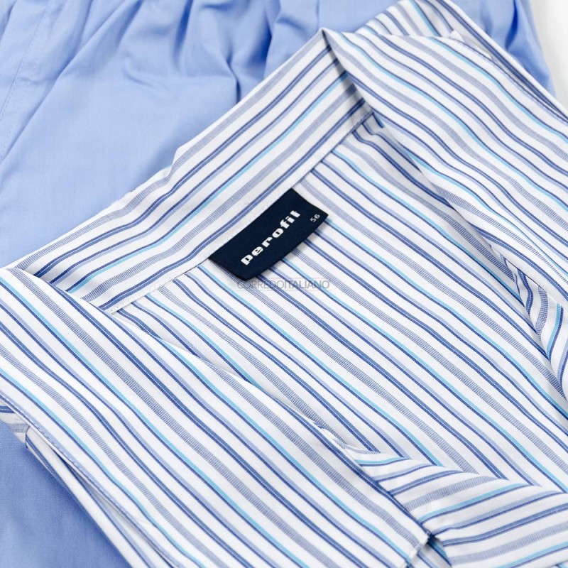 Poplin pajamas Perofil P3P1014AZ