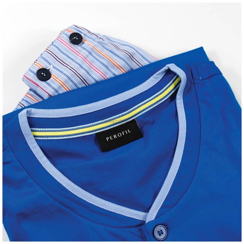 Short pajamas Perofil 91378BLT