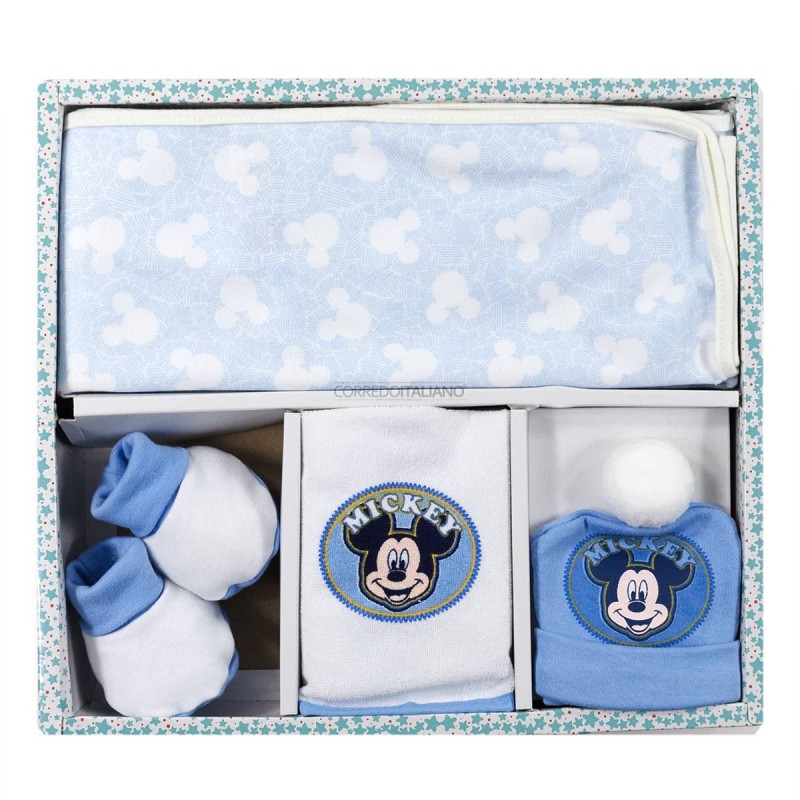 Mickey Mouse - baby gift box 4 pcs Disney WR6000-1AZ