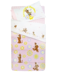 Scooby Doo Flowers - trapunta invernale Gabel letto 1 posto 12953