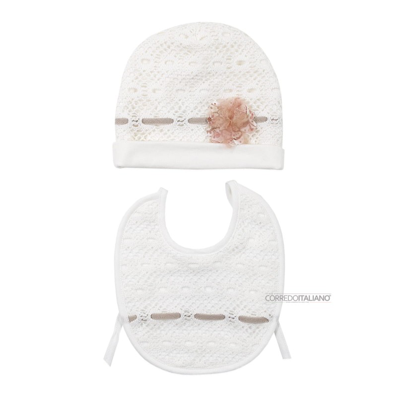 Newborn baby girl first layette set...