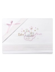 Cradle Pram sheet set by Mio Piccolo LC504