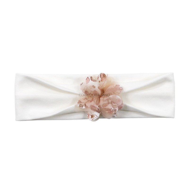 Cotton hair band baby girl by Le Chicche FA7020PA