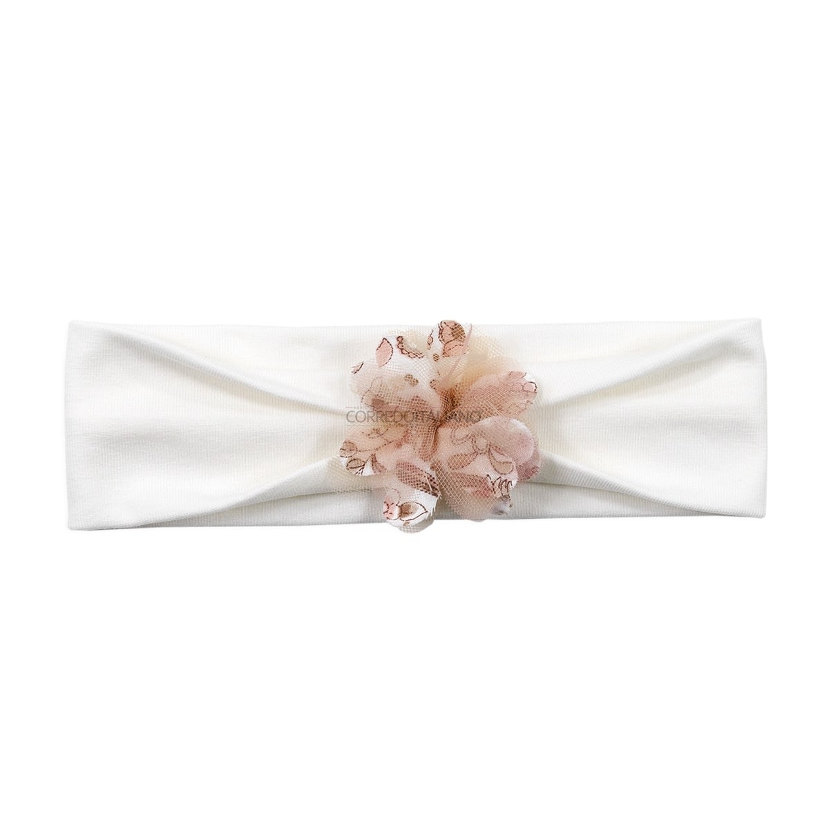 Fascia Per Capelli Con Fiocco Morbidissima Per Bambine E Ragazze - Elegante, Antiscivolo E Super Confortevole - Perfetta Per La Scuola, Feste E Tutti I Giorni (Bianco)