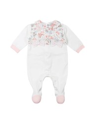 Baby girl cotton jersey romper Le Chicche TU7010