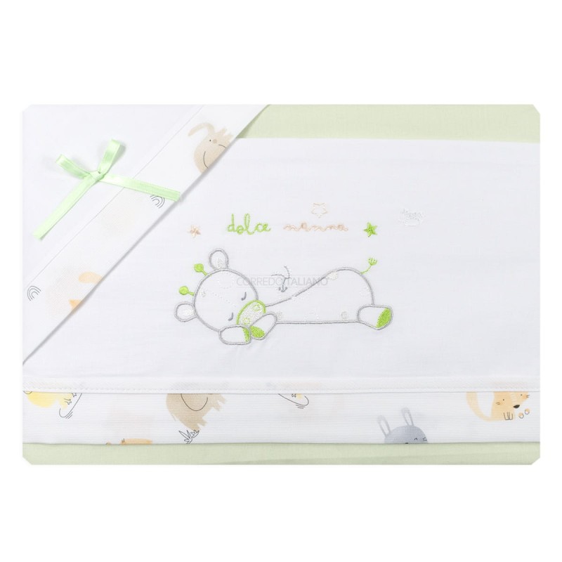 Giraffe - Cradle bed sheet set Mio Piccolo LC362