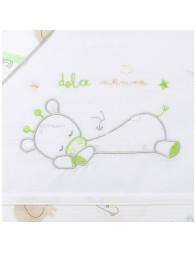 Giraffe - Cradle bed sheet set Mio Piccolo LC362