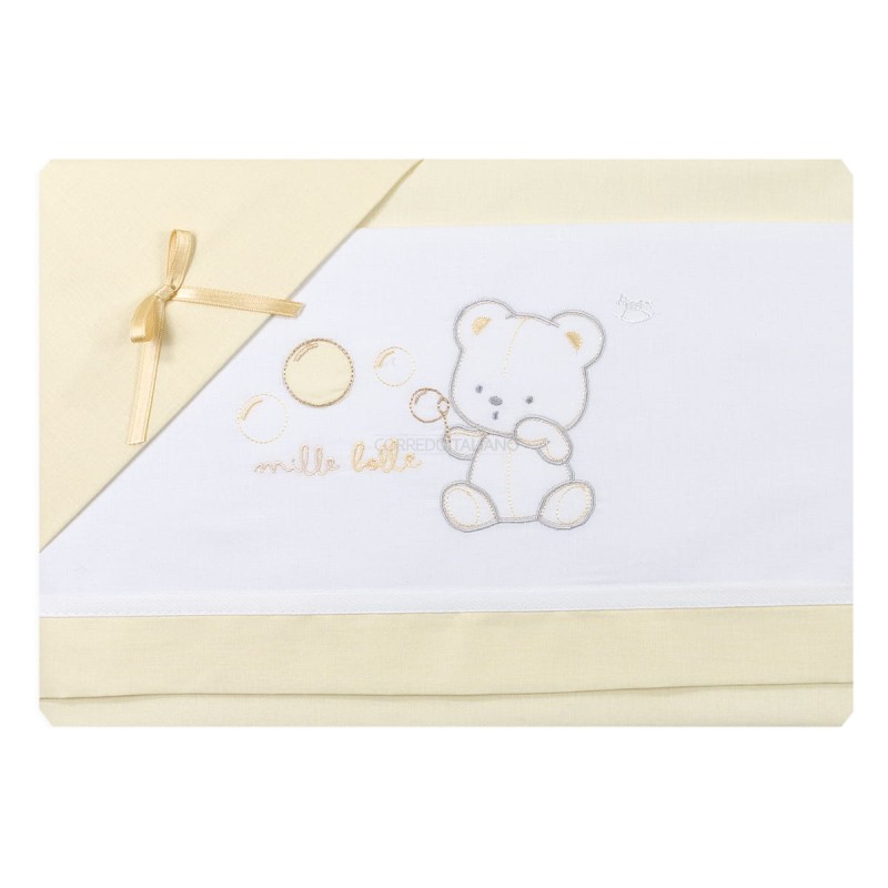 Cradle Pram sheet set by Mio Piccolo LC969